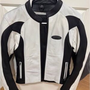 Women's Black and White Jacket